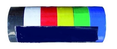 Lepící pásky pro barevné označení (sada 10ks)
