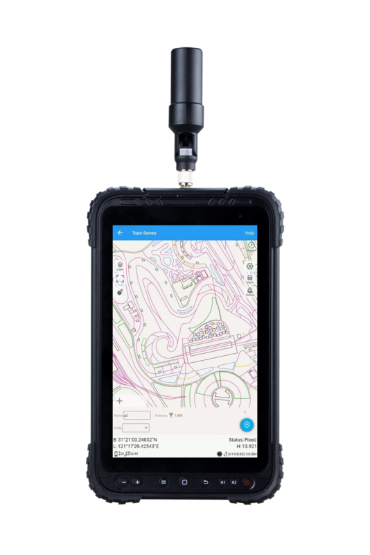 GPS tablet SOUTH N80T s aplikací GeoGIS (0,05m)