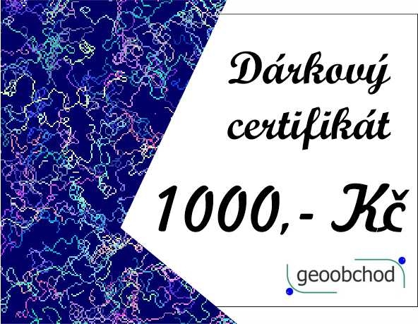 Dárkový voucher v hodnotě 1000,- Kč