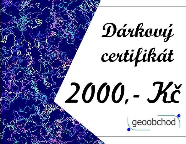 Dárkový voucher v hodnotě 2000,- Kč